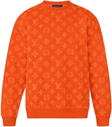 louis vuitton orange pull|louis vuitton sweatshirt.